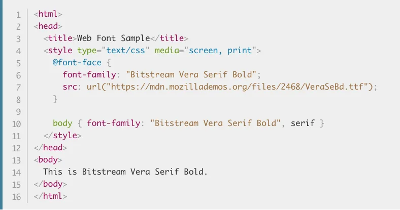 @font-face syntax - Rene Verkaart